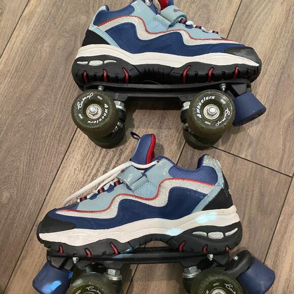 Patins à Roulettes Quad Vintage Britney Spears - Taille US 6 (EU 38) - 4 Roues, Multicolore